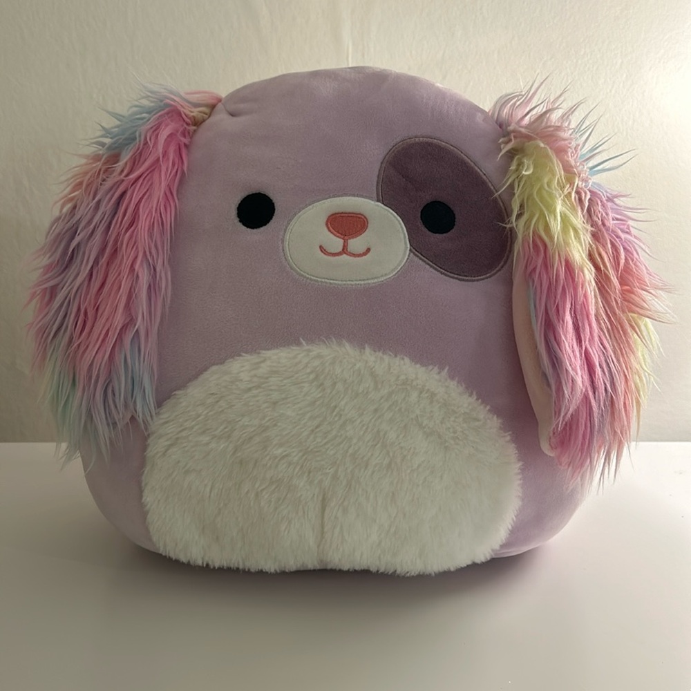 Barb The Rainbow Dog Squishmallow || 12 INCHES